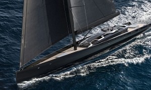 This Tony Castro Sailing Sloop Is World’s Largest Sail Yacht Design, Stunning