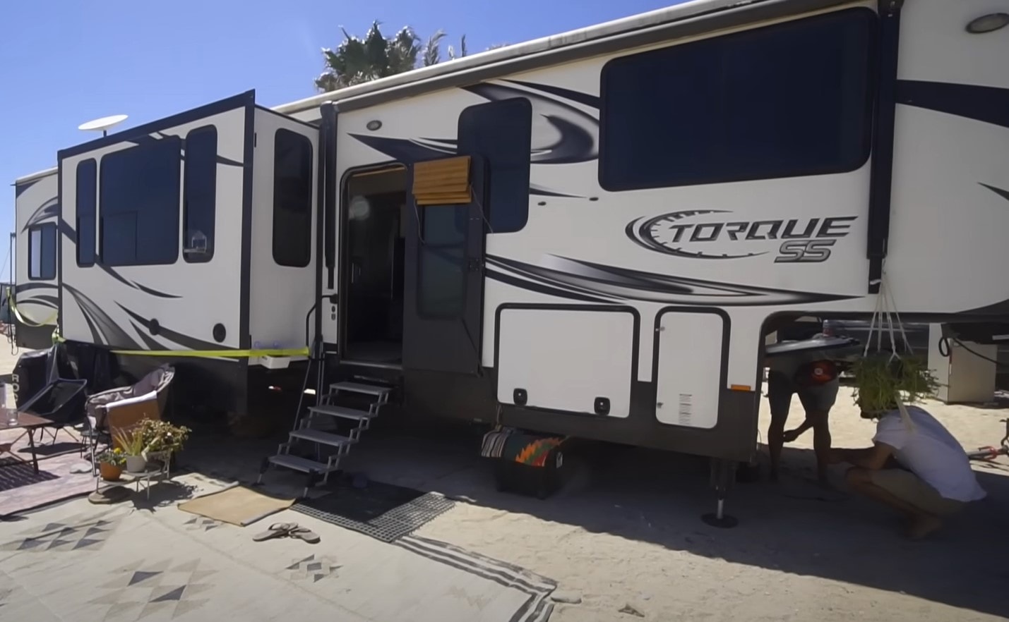 This Toy Hauler Rv Was Turned Into A