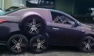 This Toyota Has Way Too Many Wheels