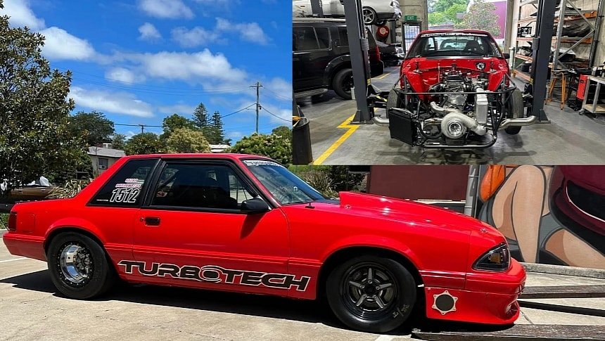 Toyota-Swapped Fox Body Mustang Turbo 