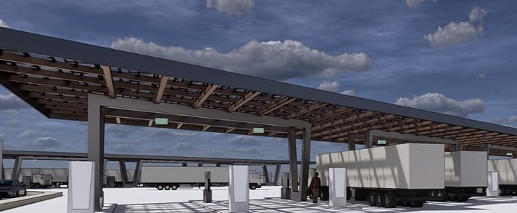Startup WattEV plans to build the first megawatt e-truck stop in Bakersfield, California
