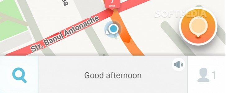 Waze app on Android