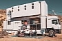 This Two-Story Actros Is an Off-Grid Hotel on Wheels and the Coolest Vacation Experience