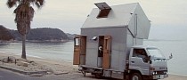 Awesome Two-Story Transforming RV Based on a Toyota ToyoAce Proves Size Doesn’t Matter