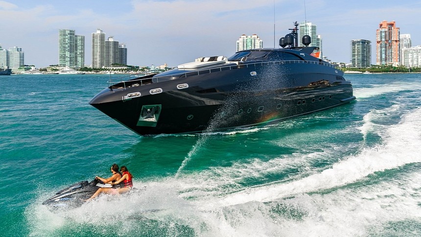 Rock 13 was born as RC, a custom-made luxury yacht designed owned by Roberto Cavalli