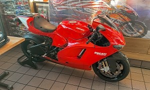 This Ultra-Rare 2008 Ducati Desmosedici RR Has a Negligible 2,500 Miles on the Clock