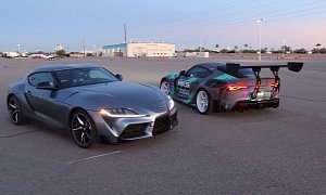 This Ultra-Widebody Supra Is 8 Inches Wider Than the Stock 2020 Toyota GR Supra