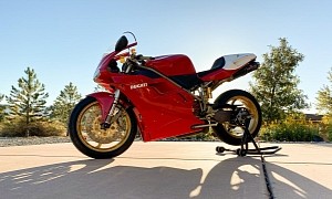 This Undefiled 1998 Ducati 916 Will Set Your Heart Ablaze, Sports Remus Exhaust