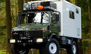 This Unimog U1300L Camper Conversion Allows for Memorable Expedition-Style Trips