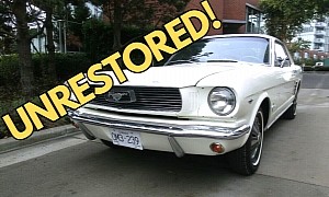 This Unrestored 1966 Ford Mustang Looks Too Good to Be True, Museum-Quality Survivor