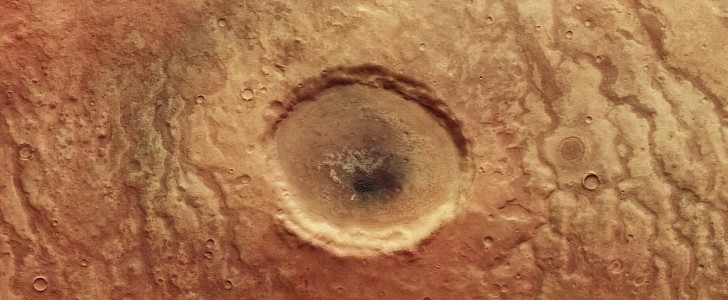 Aonia Terra on Mars