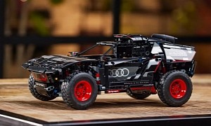 This Upcoming Audi RS Q e-tron LEGO Set Has a Cool Suspension and an Electric Motor