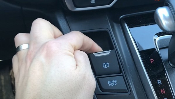 2017 Honda CR-V Electronic Parking Brake Button