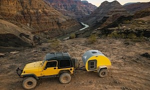 This UTV-Towed Off-Road Trailer Camper Is Like a Tent on Wheels, Can Also Go Pretty Fast