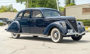 This V12-Powered 1936 Lincoln-Zephyr Sedan Is Pre-War Poshness Done Right