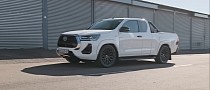 This V8-Swapped 2021 Toyota Hilux Makes Burbly AMG Noises