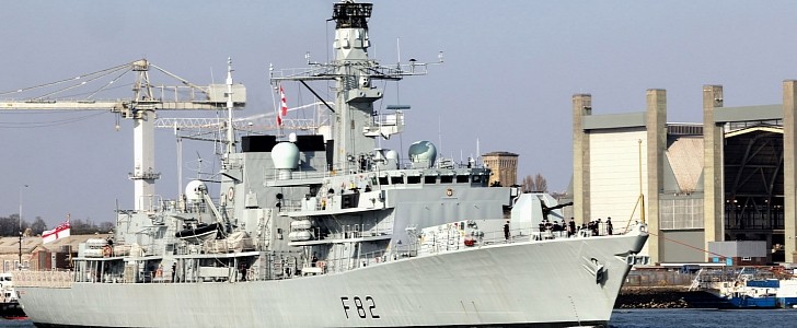 HMS Somerset underwent an extensive refit for almost four years