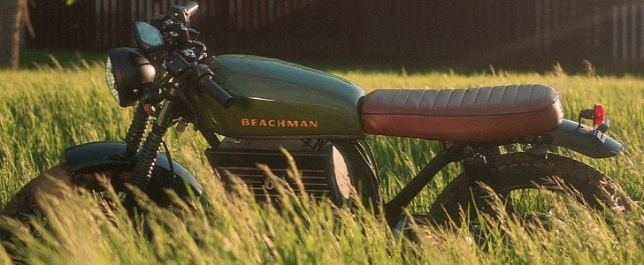 The Beachman '64 café racer e-bike