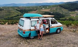 This Volkswagen T4 Is a Beautiful DIY Boho-Style Motorhome for Two