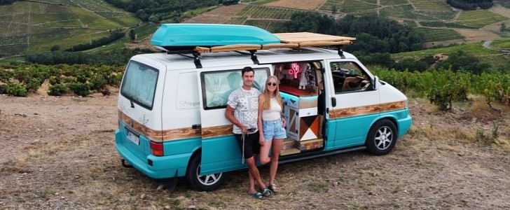 Volkswagen T4 van turned house on wheels
