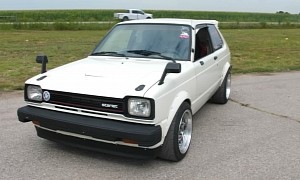 This VTEC-Powered 1981 Toyota Starlet Is an Insane RWD Monster With a Short Wheelbase