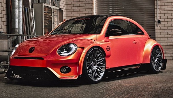 This VW Beetle Widebody Kit Was Inspired by a Videogame - autoevolution