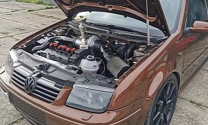 This VW Bora Traded Its Meager Existence for a 960 Horsepower Turbo VR6