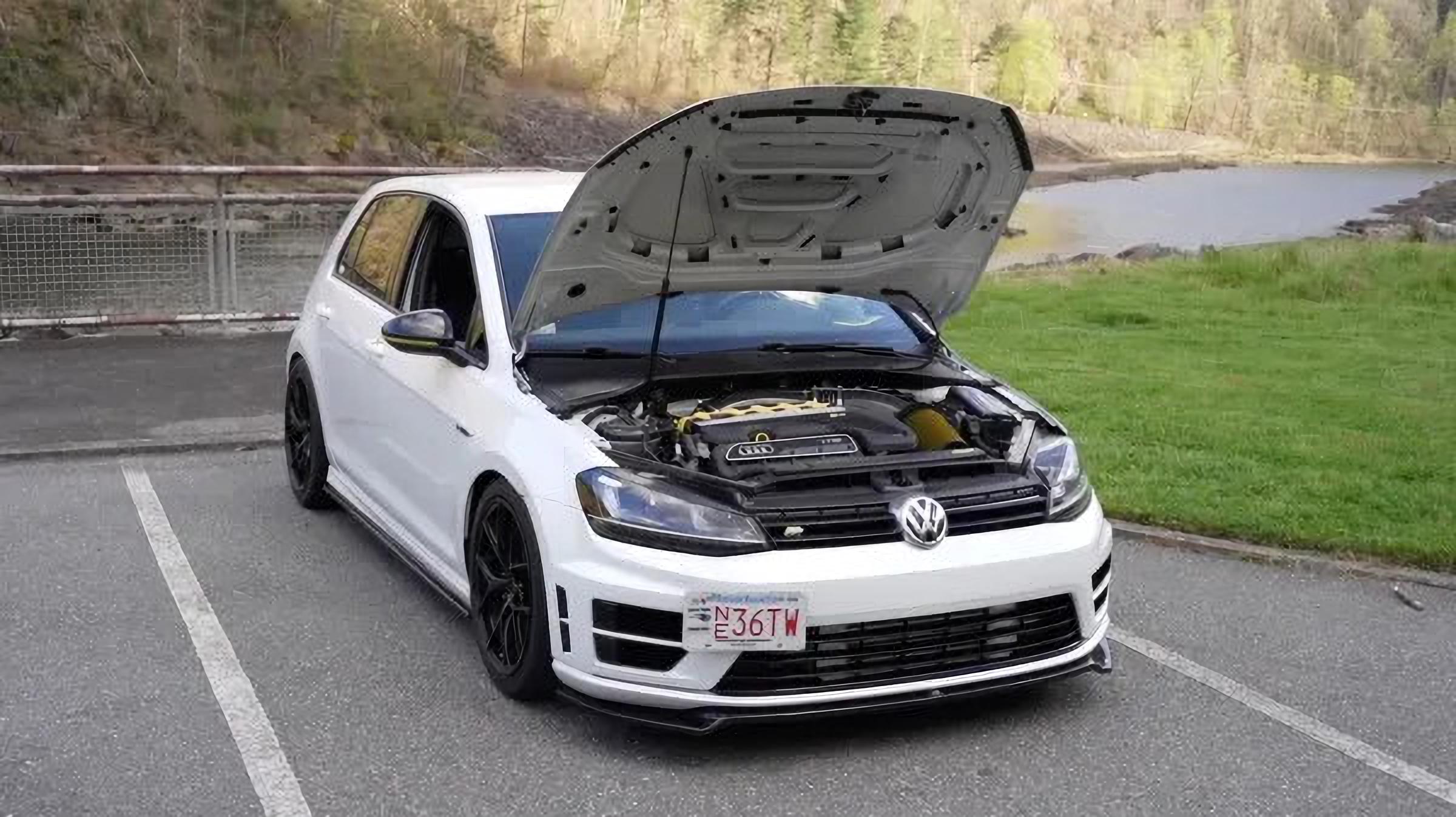 This VW Golf MK 7 Packs a Turbo Audi Surprise Under the Hood, Is