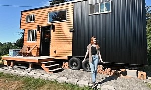 This Young Woman Managed to Build Herself a Charming and Stylish Tiny House for Cheap