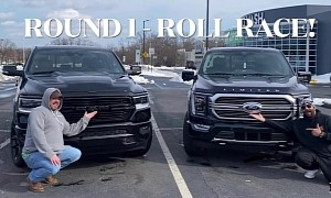 “Thor” 2021 Ford F-150 Hybrid Meets 2021 Ram 1500 eTorque for Rolls and Drags