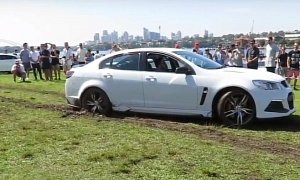 Thousands of Horsepower Stuck in the Mud at Cars and Coffee Sydney