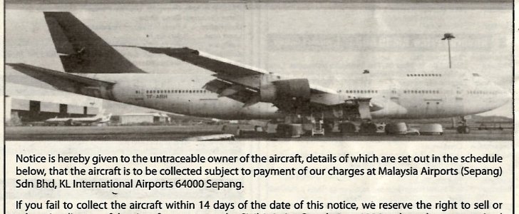 Abandoned Boeing Ad