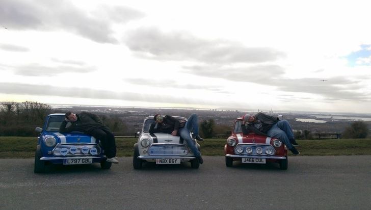 Three Brits Cross the US with Three Classic Minis for One Good Cause 