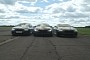 Three Cars Enter, Two Cars Leave... This Race Between a BMW M6, M4, and an M140i