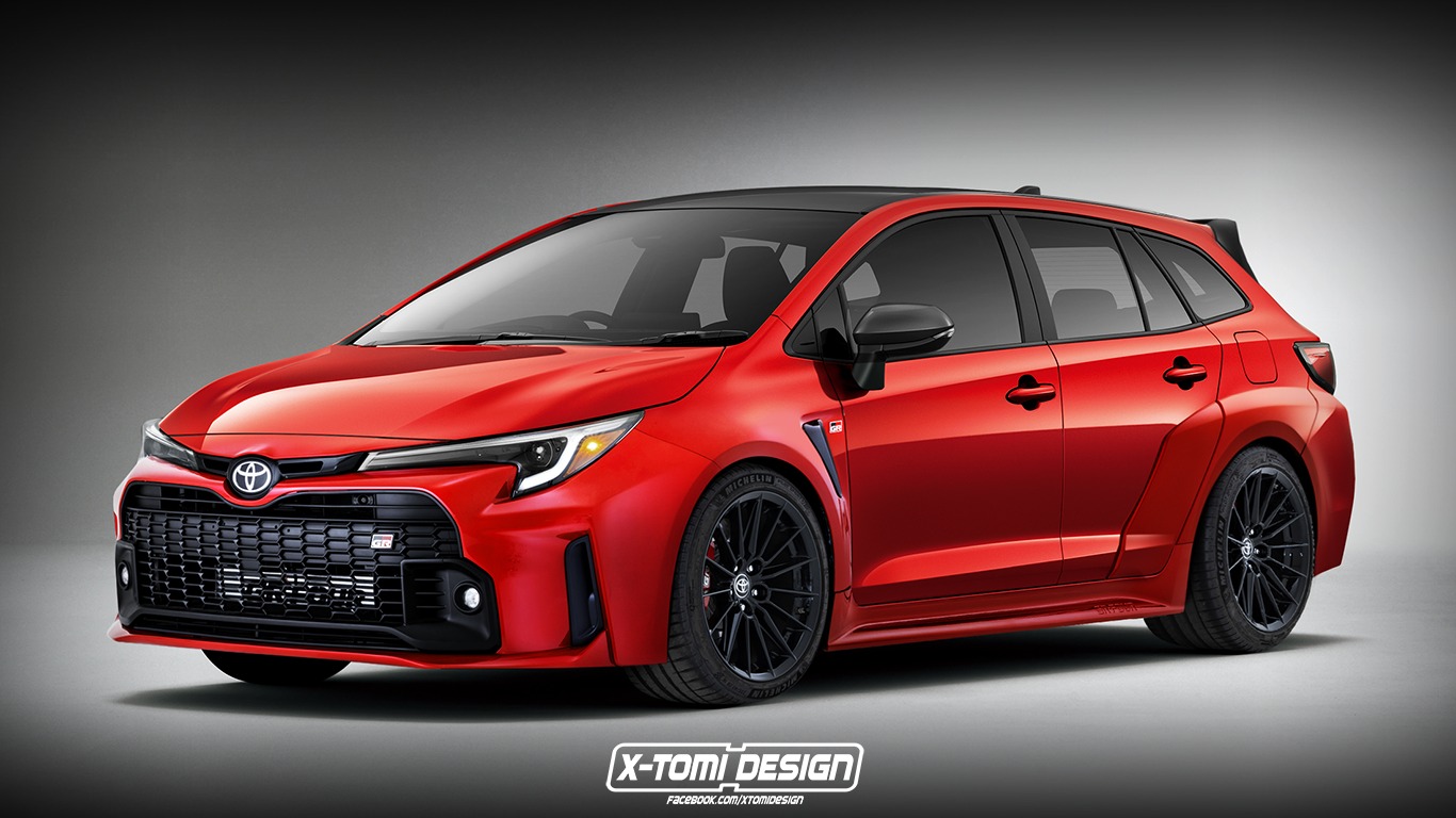 3-Door Toyota GR Corolla Too Impractical? Have a Digital Touring Version,  Then - autoevolution