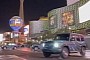 Three Mercedes EQGs Cause Commotion on Las Vegas Boulevard Doing the Tank Turn