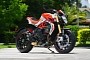 Three-Mile 2017 MV Agusta Dragster 800 RC Is at the Crossroads Between Sexy and Brutal