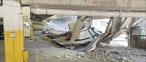 Three-Story Parking Garage Partially Collapsed in Baltimore, Trapping 50 Cars Inside