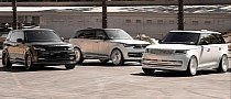 Three Widebody L460 Range Rovers on 26s Dwell Around Los Angeles. Typical, Right?