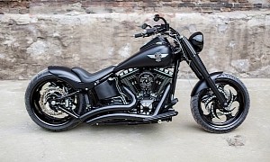 “Thug” Harley-Davidson Nirvana Is American Rock on Shuriken Wheels