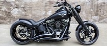 “Thug” Harley-Davidson Nirvana Is American Rock on Shuriken Wheels