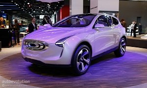 Thunder Power Shows New Electric SUV Concept with the Same Awful Grille