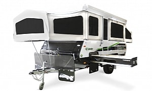 Thunder Series Is a Family-Ready Pop-Top Travel Trailer Aimed at Conquering Australia