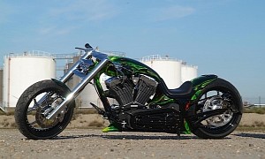 Thunderbike Kreuzfeuer Crosses German Shapes with Harley-Davidson Power