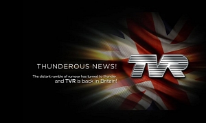 “Thunderous News!” TVR Is Back!
