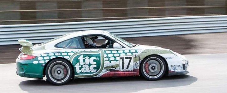 Tic Tac Porsche 911 GT3 Livery
