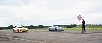 Tiff Needell Drag Races Lexus LFA Against Mercedes SLR McLaren 722 S Roadster