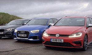 Tiff Needell Loves Audi RS3 and BMW M140i, Hates VW Golf R