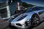 Tiff Needell Races a Volvo Truck Against the Koenigsegg One:1 on a Track