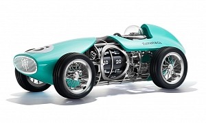 Tiffany & Co's 'Time for Speed' Race Car Clock Is a $40,000 Fine Accessory for Car Lovers